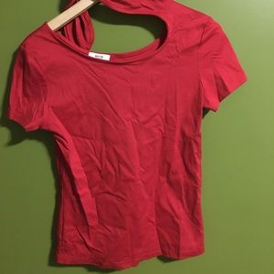 Maryam Nassir Zadeh Phoebe (tie-neck)  t-shirt top